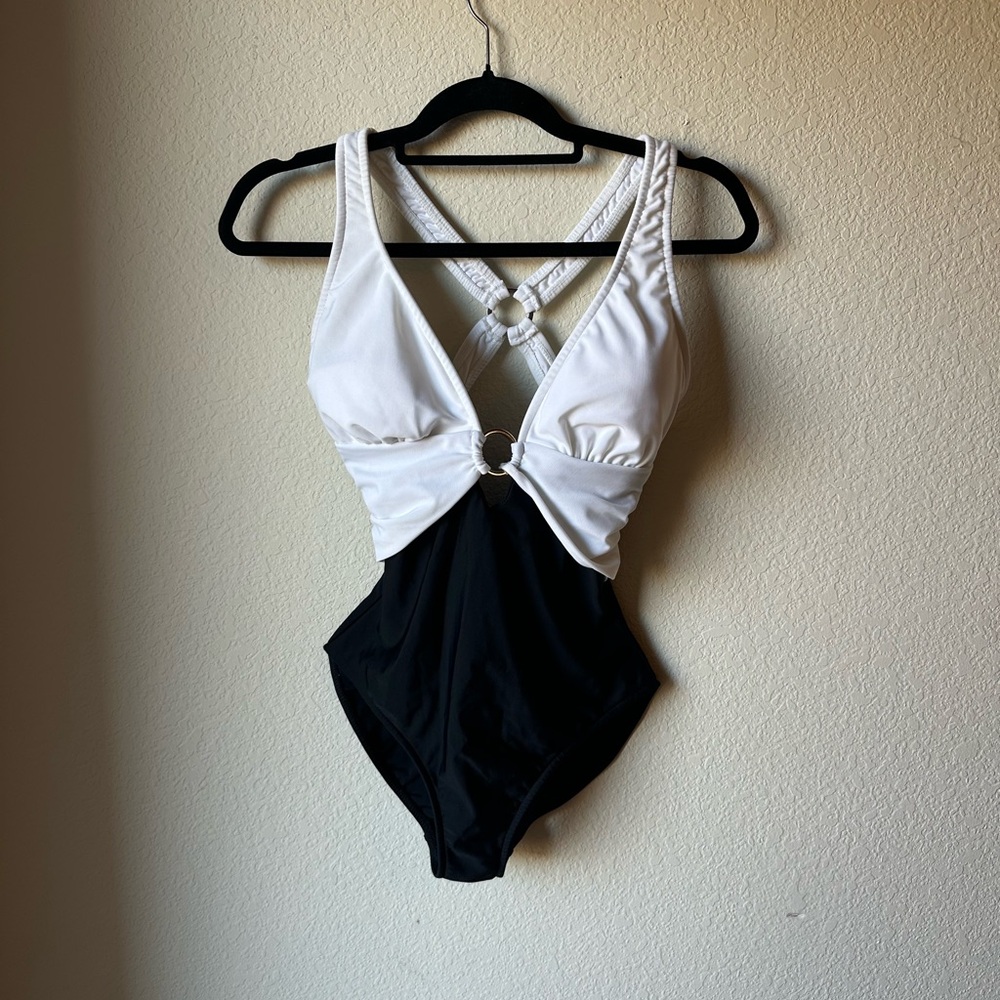Black and White One Piece